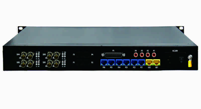 4路SDI高清视频光端机 恒捷通信 HJ-GAN-HSI04 SDI光端机